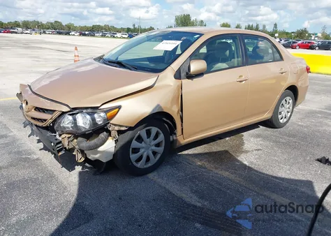 2011 Toyota Corolla Le из США, поврежденный, VIN JTDBU4EE3B9130877